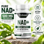 Probase Nutrition NAD Supplement 500mg - 60 Capsules - image 6