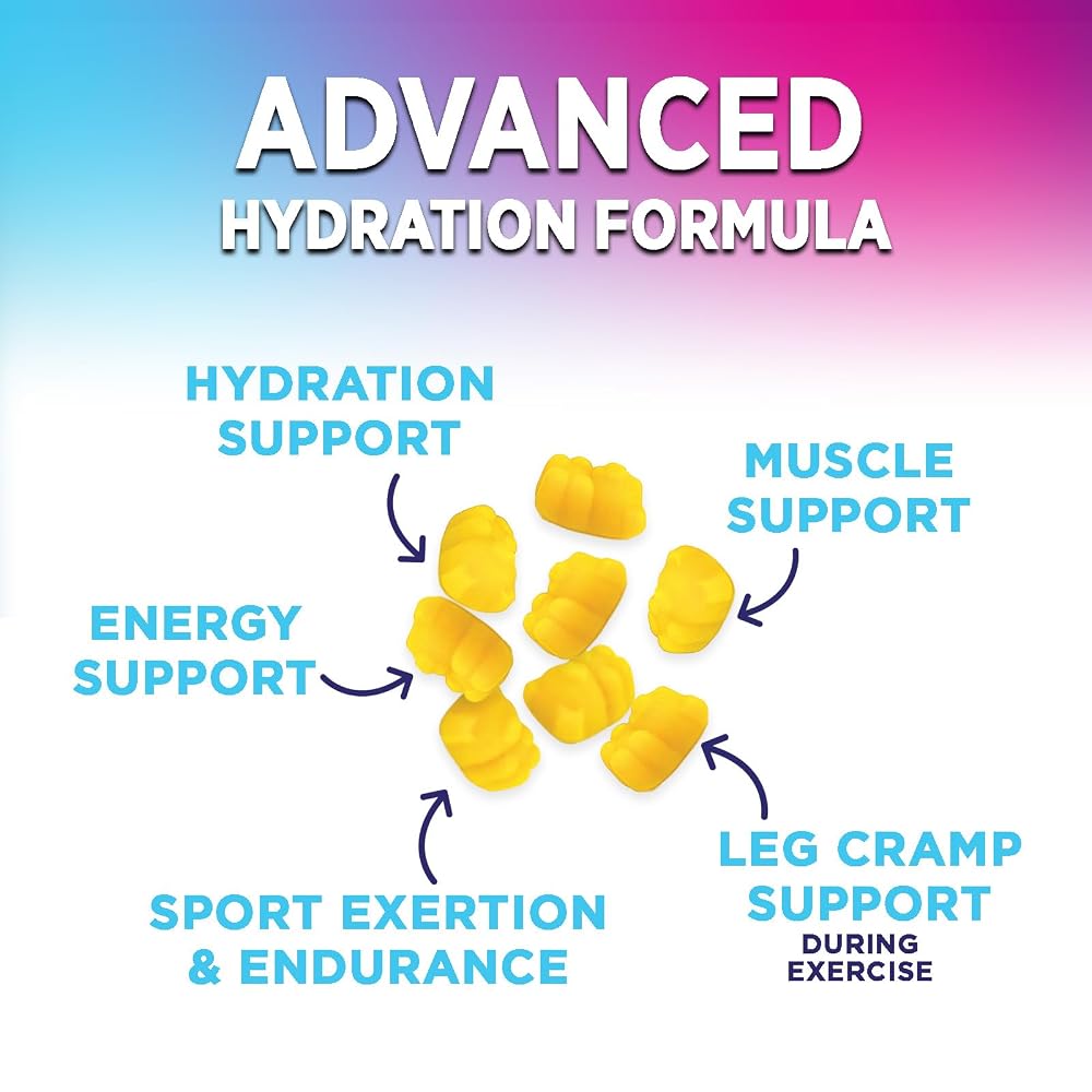 Nature's Nutrition Hydration Electrolyte Gummies - Daily Liquid