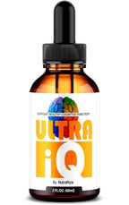 NutraRize Ultra IQ Drops Liquid Formula for Memory & Focus - 2 Fl Oz