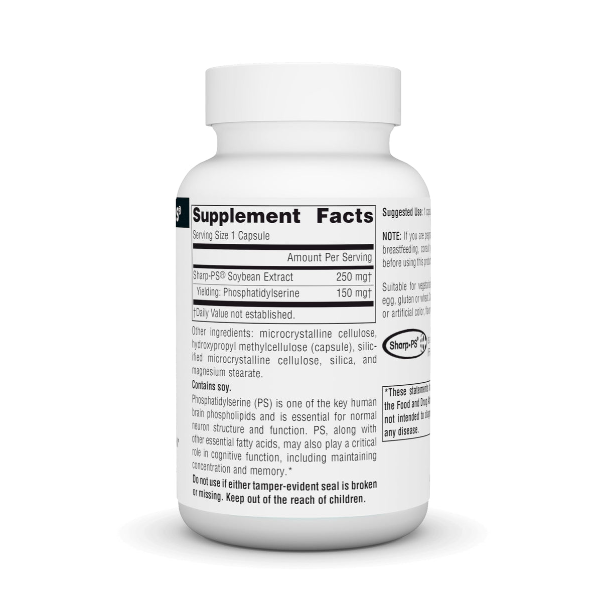 Source Naturals Phosphatidyl Serine Brain Support - 60 Capsules - image 2