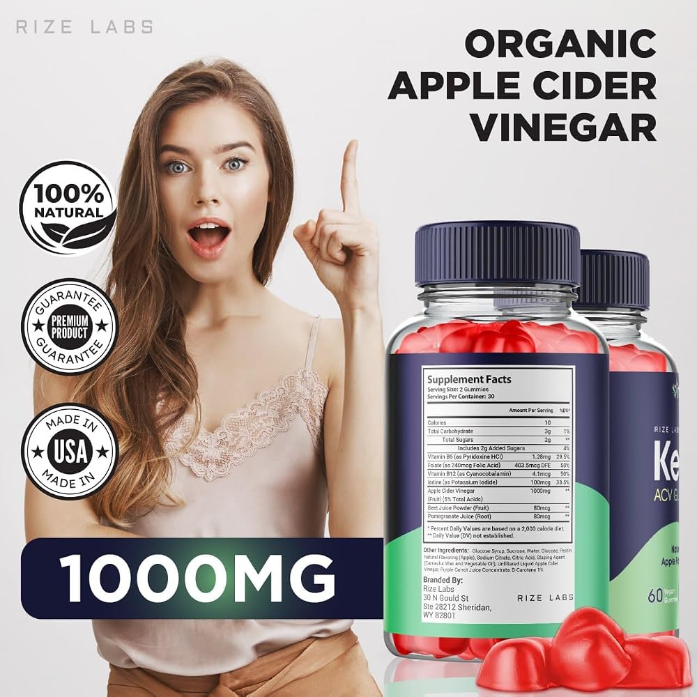 rize labs Vital Ketogenic Keto Gummies for Weight Loss - 120 Gummies - image 5