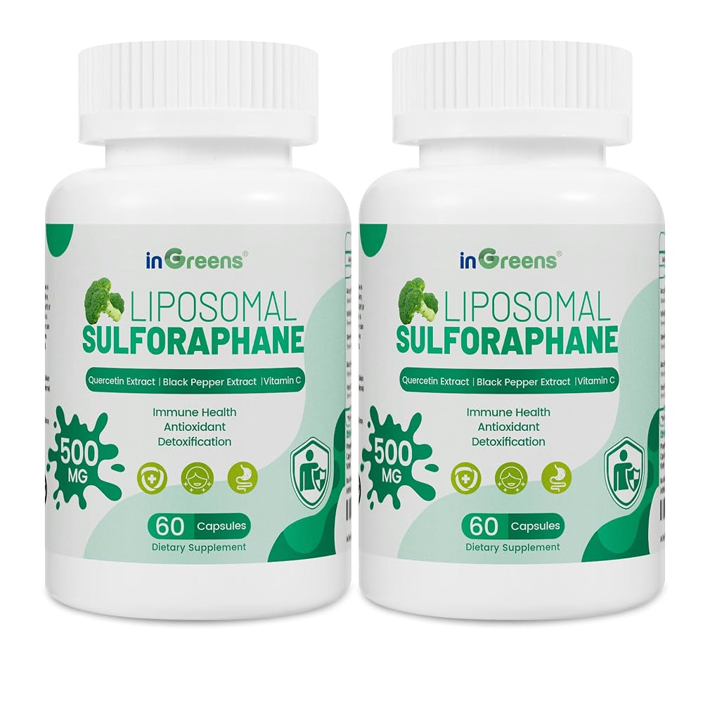 inGreens Liposomal Sulforaphane Supplement from Broccoli Extract