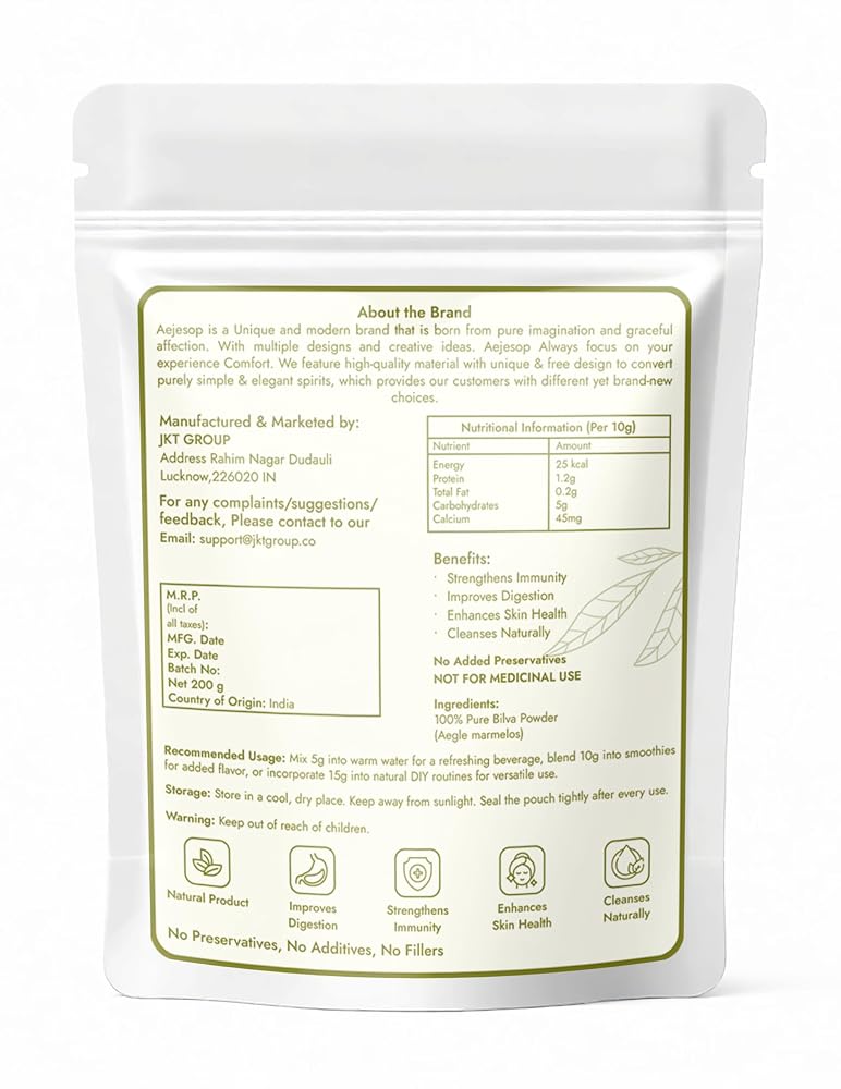 AEJESOP Bilva Leaf Powder - 7 oz (200g) - image 2