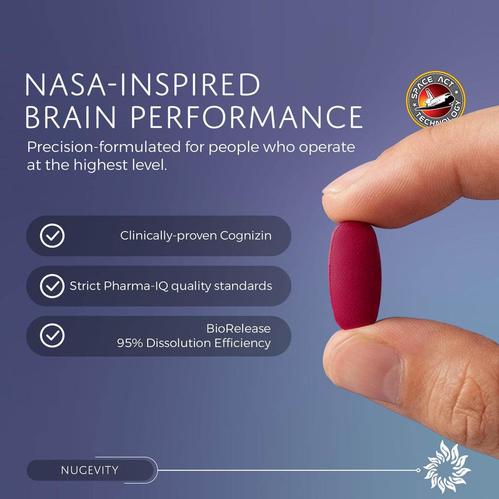 Nugevity Energy EFP with COGNIZIN Nootropic Brain Supplement - 60 Capsules - image 3