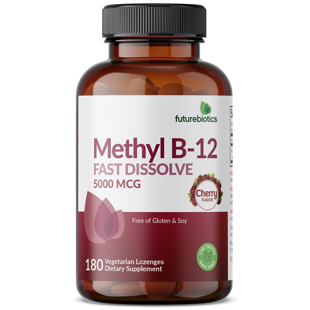 Futurebiotics Methyl B12 5000 MCG Vitamin B12 Methylcobalamin