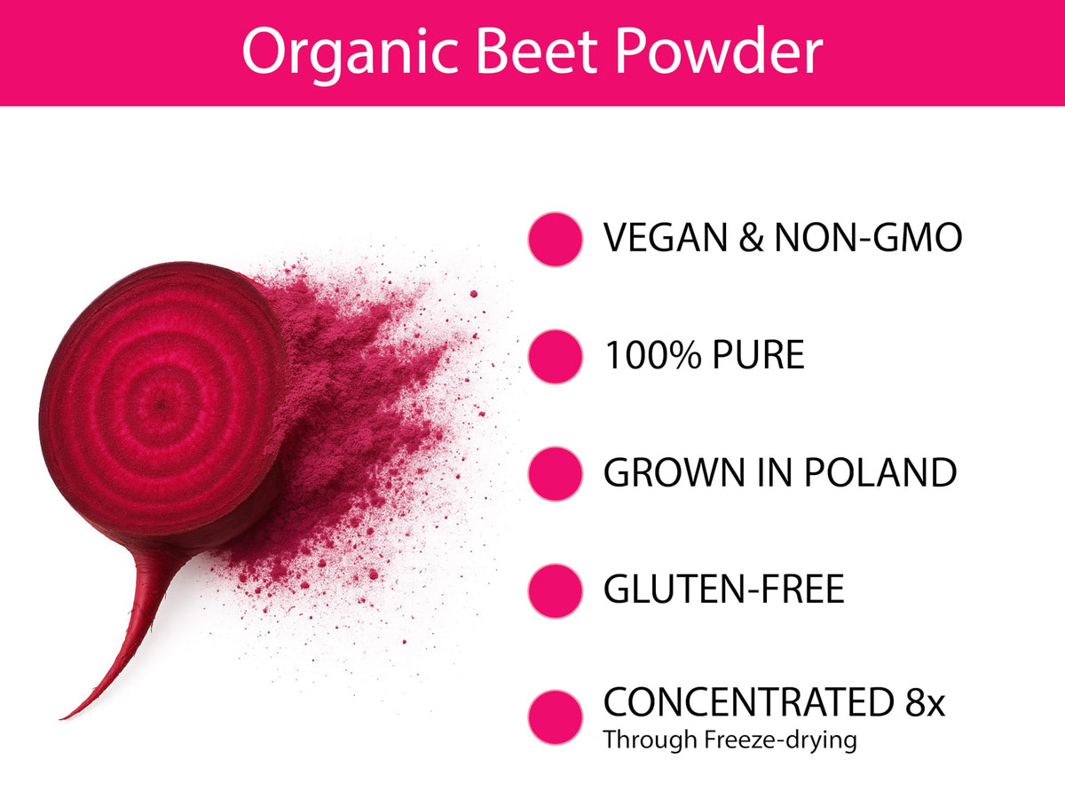 KOYAH Organic Beet Powder Freeze-Dried - 30 Servings - image 4