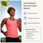VitaminIQ Multivitamin (120 Vegetarian Capsules) Whole Food Vitamin - image 5