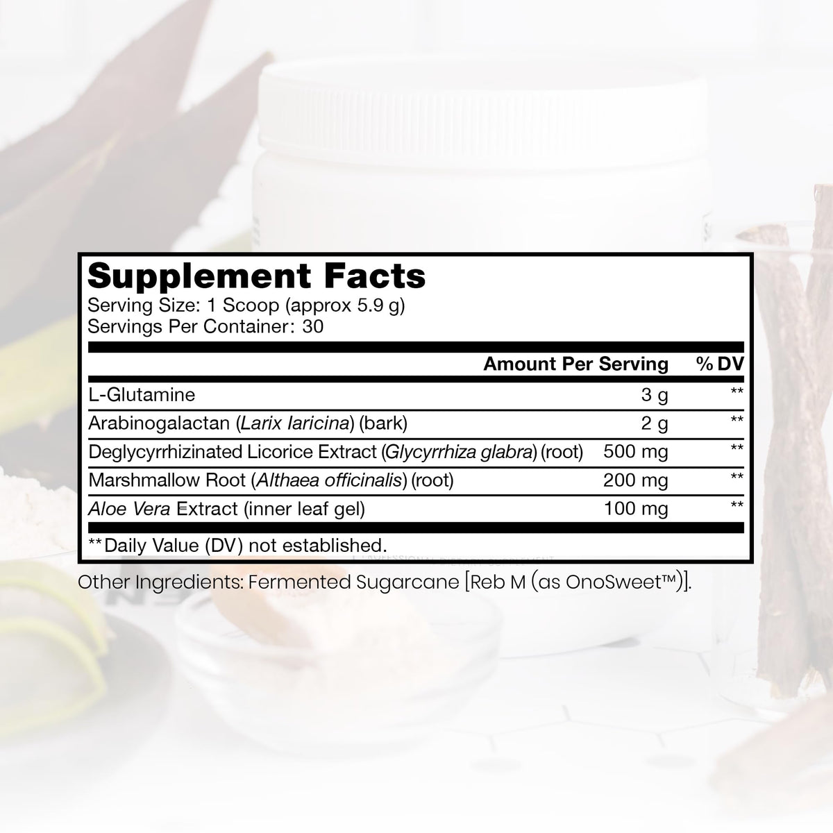 Pure Therapro Rx Leaky Gut Defense L-Glutamine Powder - 30 Servings - image 2