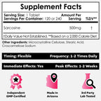 Nootropics Depot Sarcosine Tablets