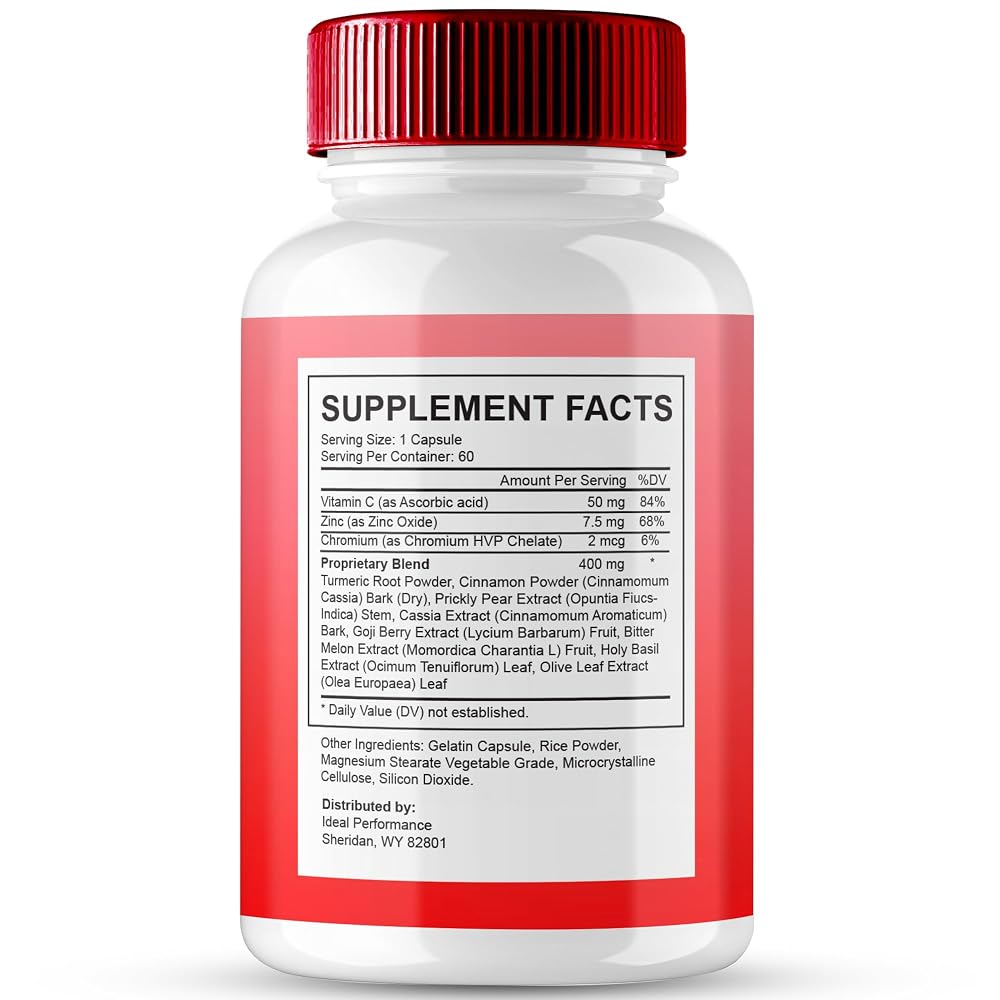IDEAL PERFORMANCE Gluco Extend Support Formula - 180 Capsules - image 2