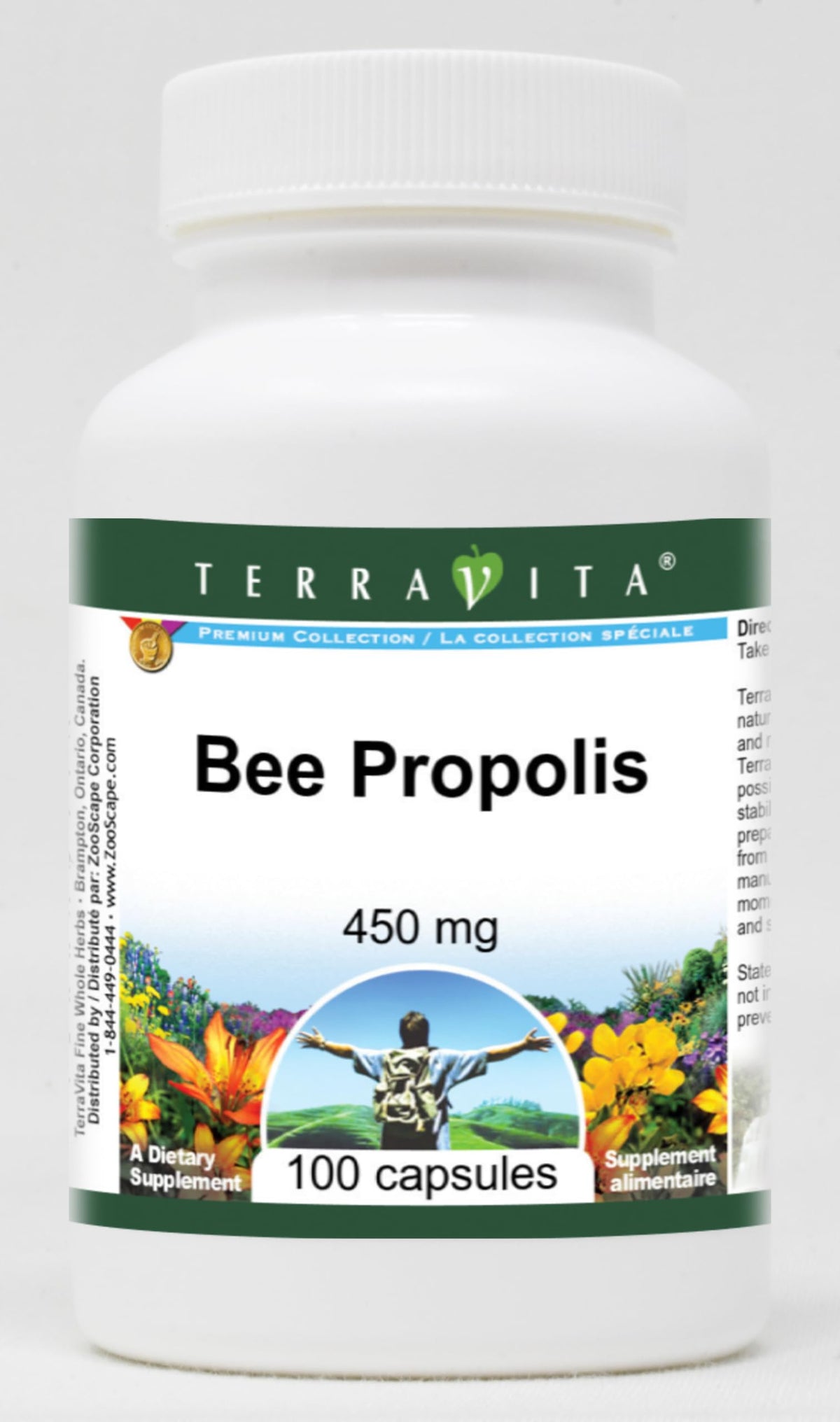 Terravita Bee Propolis 450 mg - 100 Capsules