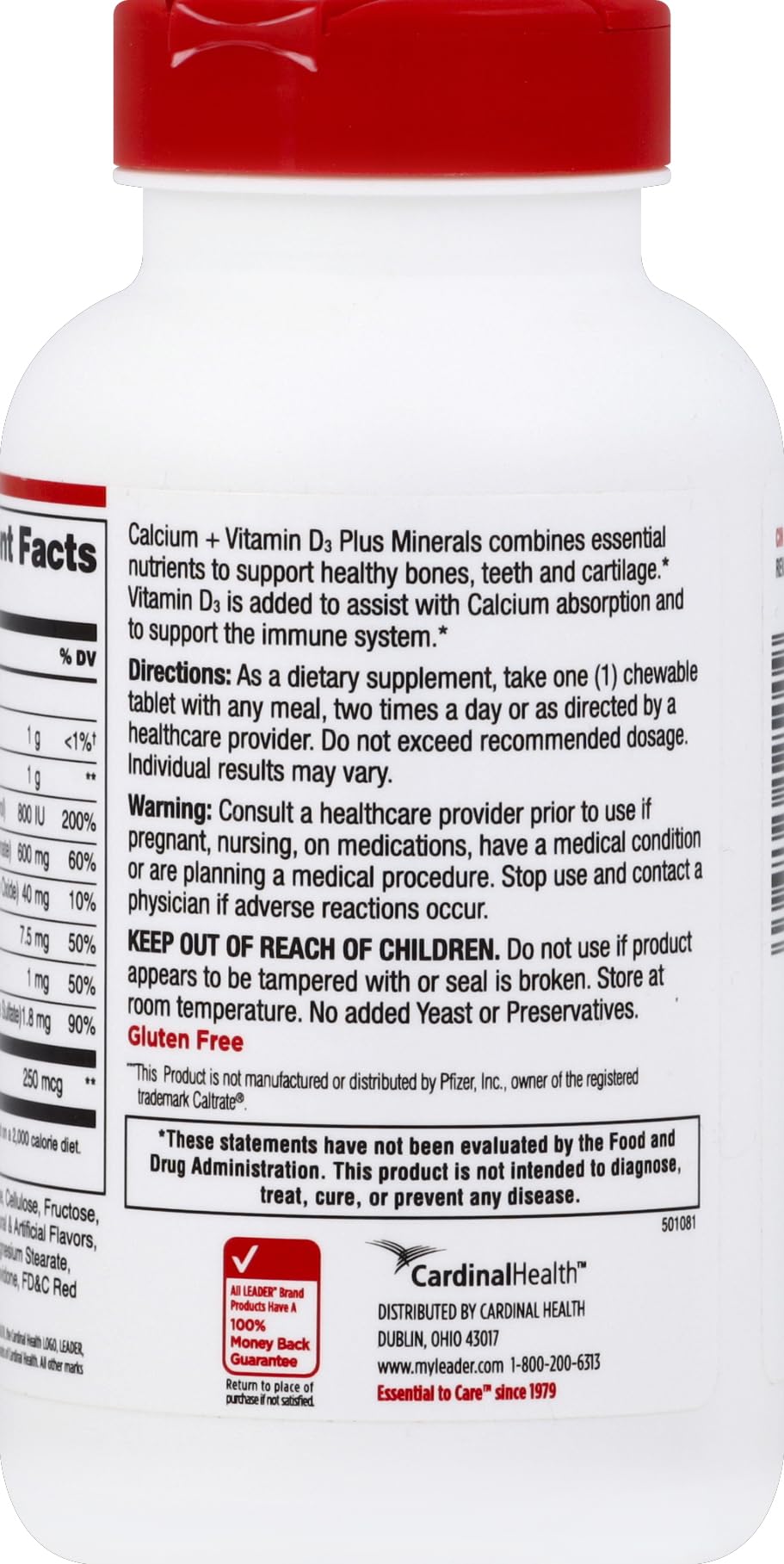 LEADER Bone, Teeth & Immune Health Essential Daily Supplement