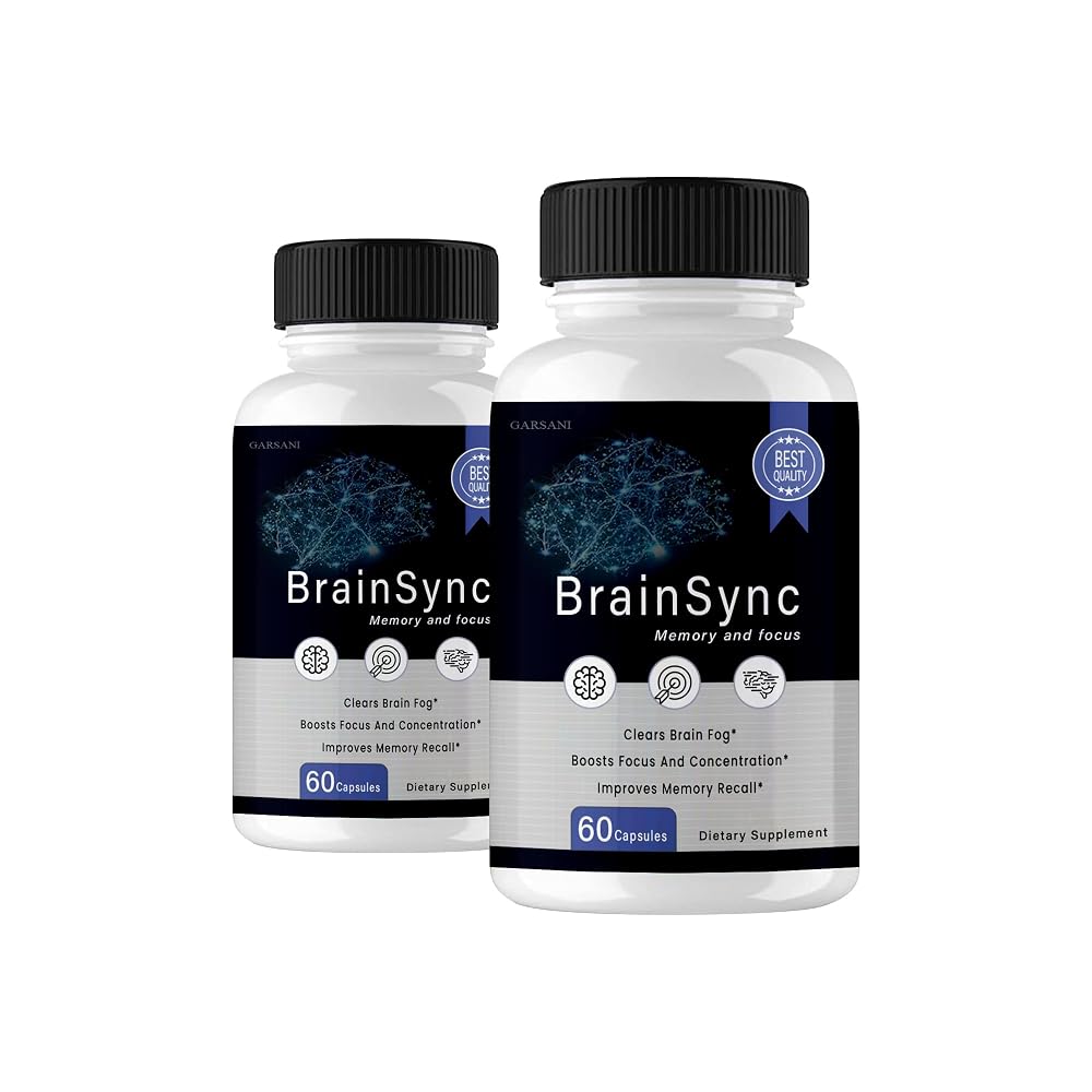 Garsani Brain Sync Capsules - 120 Capsules (2 Pack)