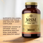 Solgar MSM 1000mg - 120 Tablets - image 5