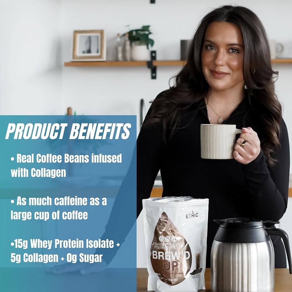 Sweat Ethic Brew’D UP Collagen Protein Coffee