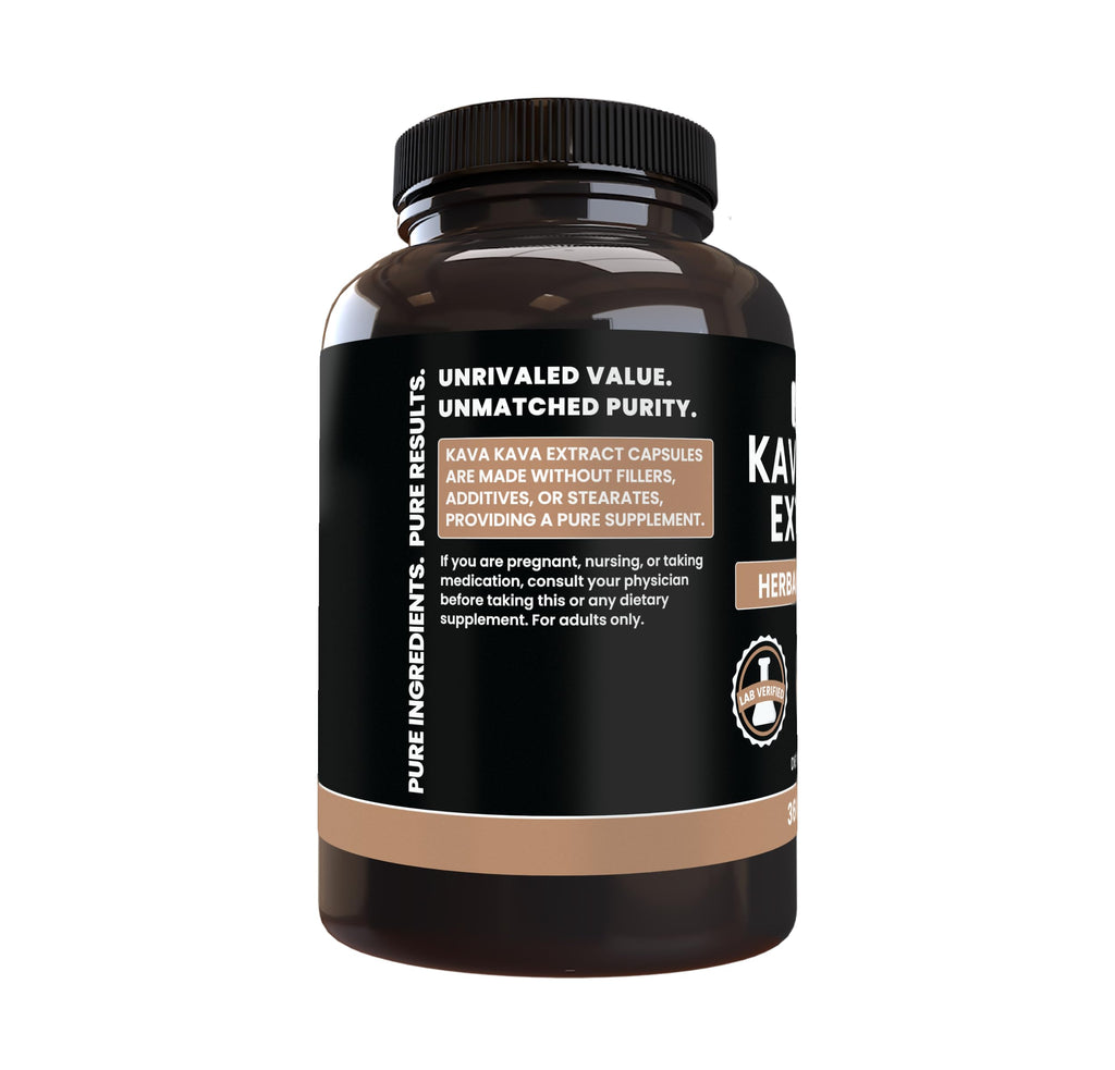 PURE ORIGINAL INGREDIENTS Kava Kava - 365 Capsules - image 3