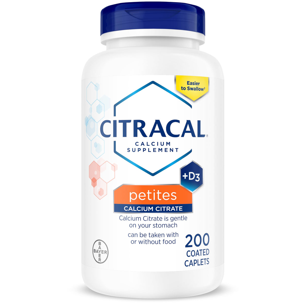Citracal Petites Calcium Citrate 400 mg with Vitamin D3 - 200 Caplets