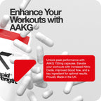 Rapid Strength L-Arginine AAKG 500mg Capsules - 120 Capsules - image 3
