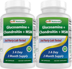 Best Naturals, Glucosamine Chondroitin and MSM Joint Supplements