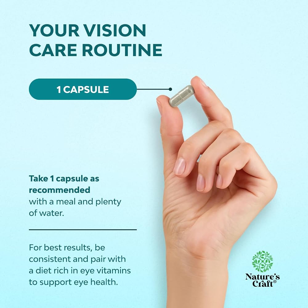 Natures Craft Eye Pressure Support with Bilberry Extract