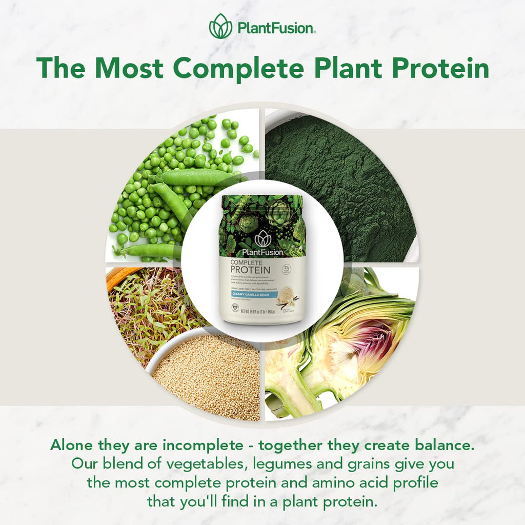 PlantFusion Complete Plant-Based Protein Powde