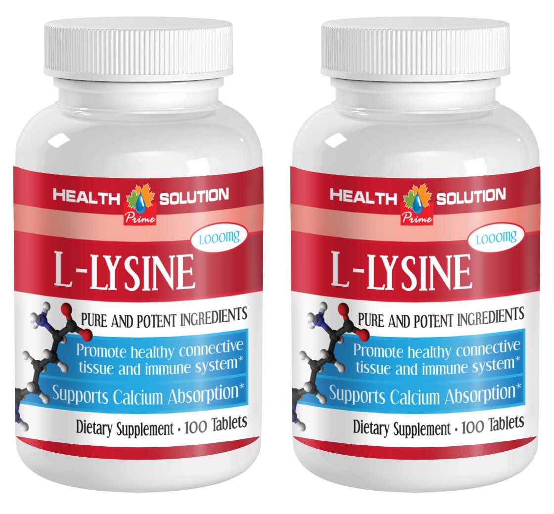 Health Solution Prime L-Lysine 1000mg - 200 Tablets