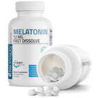Bronson Melatonin 12mg Fast Dissolve Relaxation Support