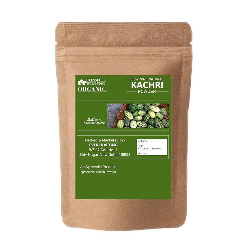 Blessfull Healing Organic Kachri Powder 100% Pure Natural 200 Gram /