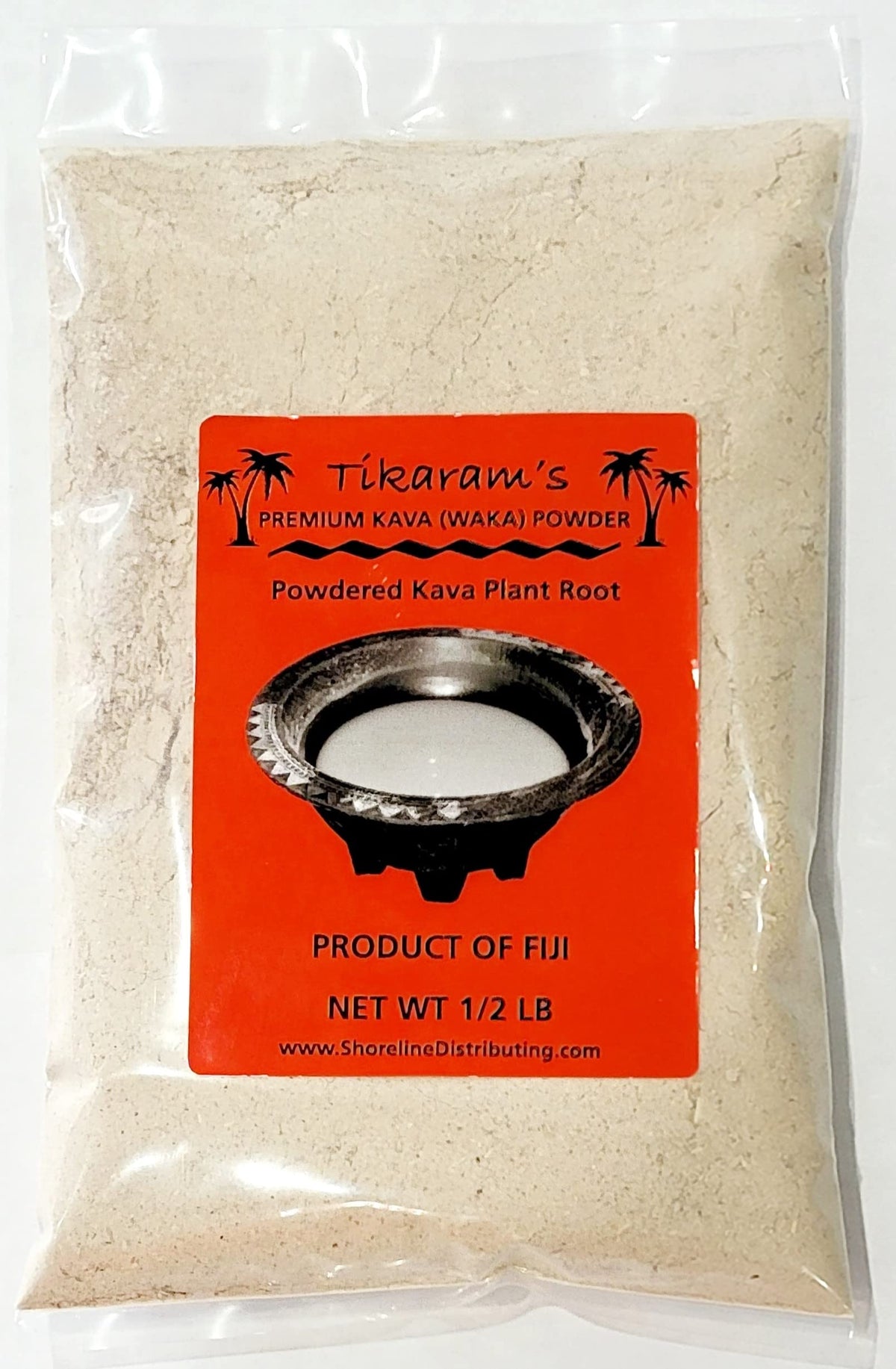 Tikaram's Kava Kava Premium Fiji Waka Noble Strain Powder - 8oz