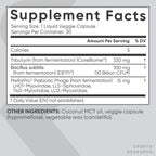 Sports Research Tribiotic 3-in-1 Pre·Post·Probiotic - 30 Liquid Caps - image 5