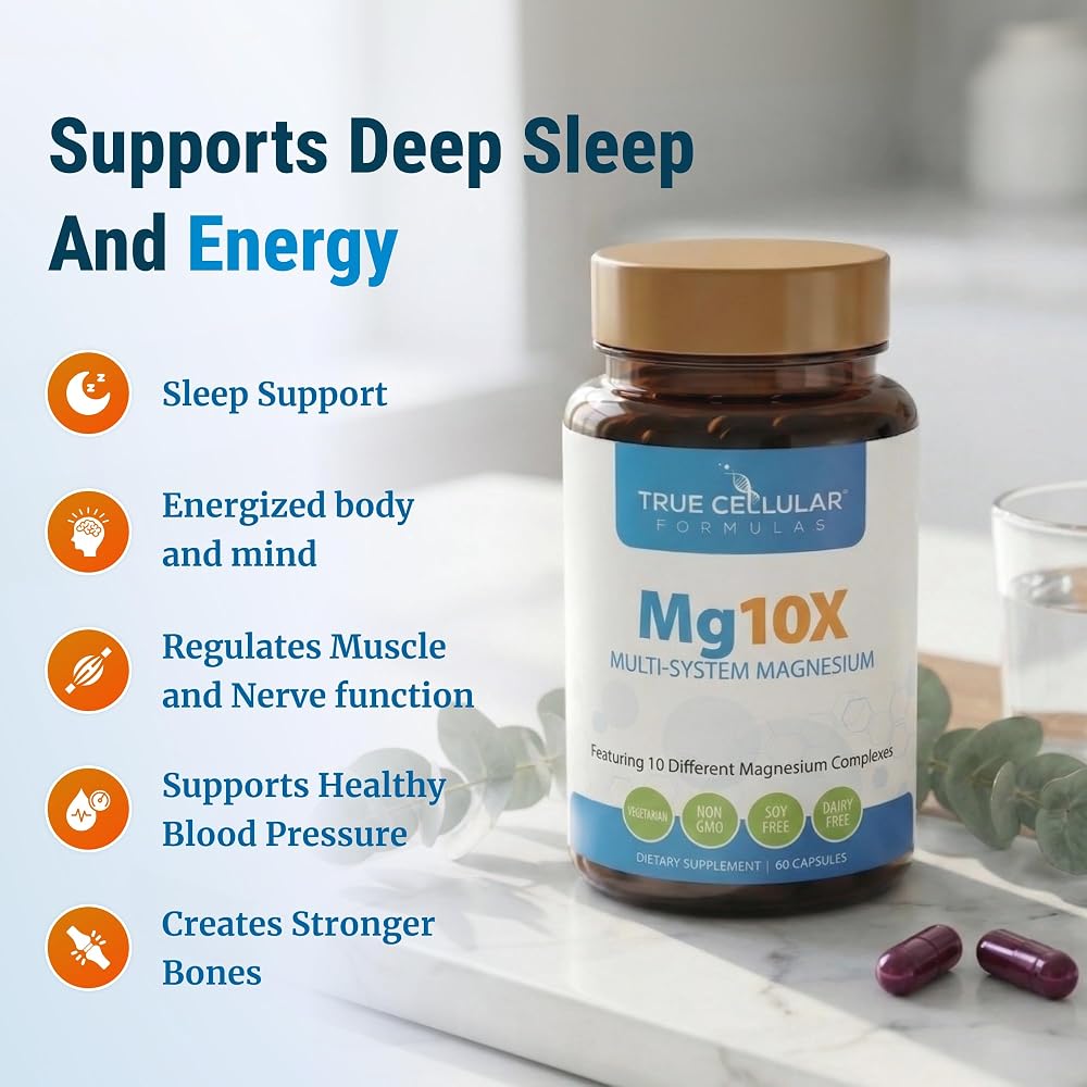 True Cellular Formulas Mg10X Multi-System Magnesium