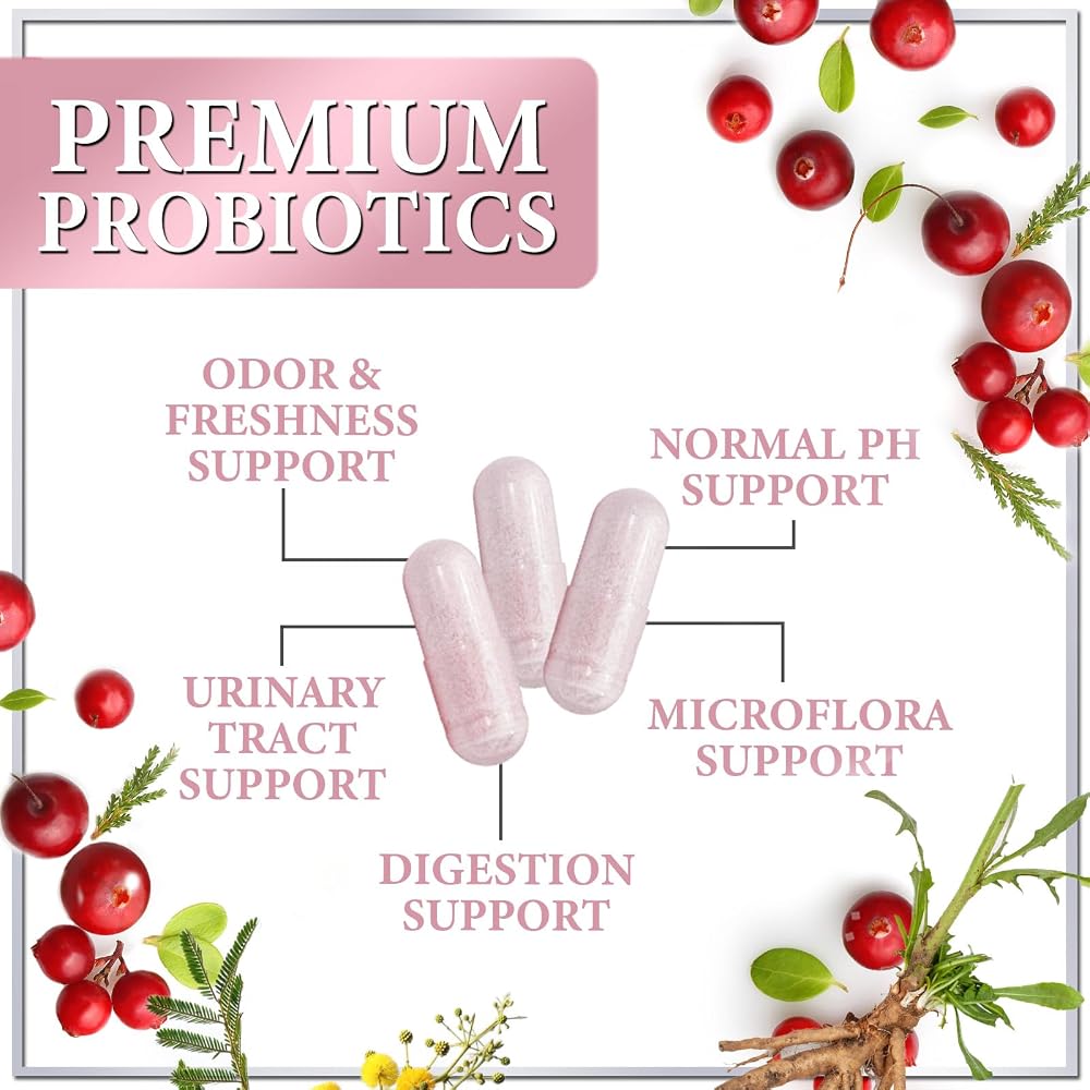 Hello Lovely! Probiotics for Women with Cranberry - 120 Capsules - image 5