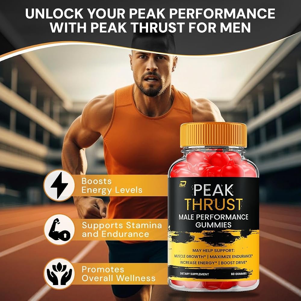 Indelo Peak Thrust Gummies for Men - 120 Gummies - image 2