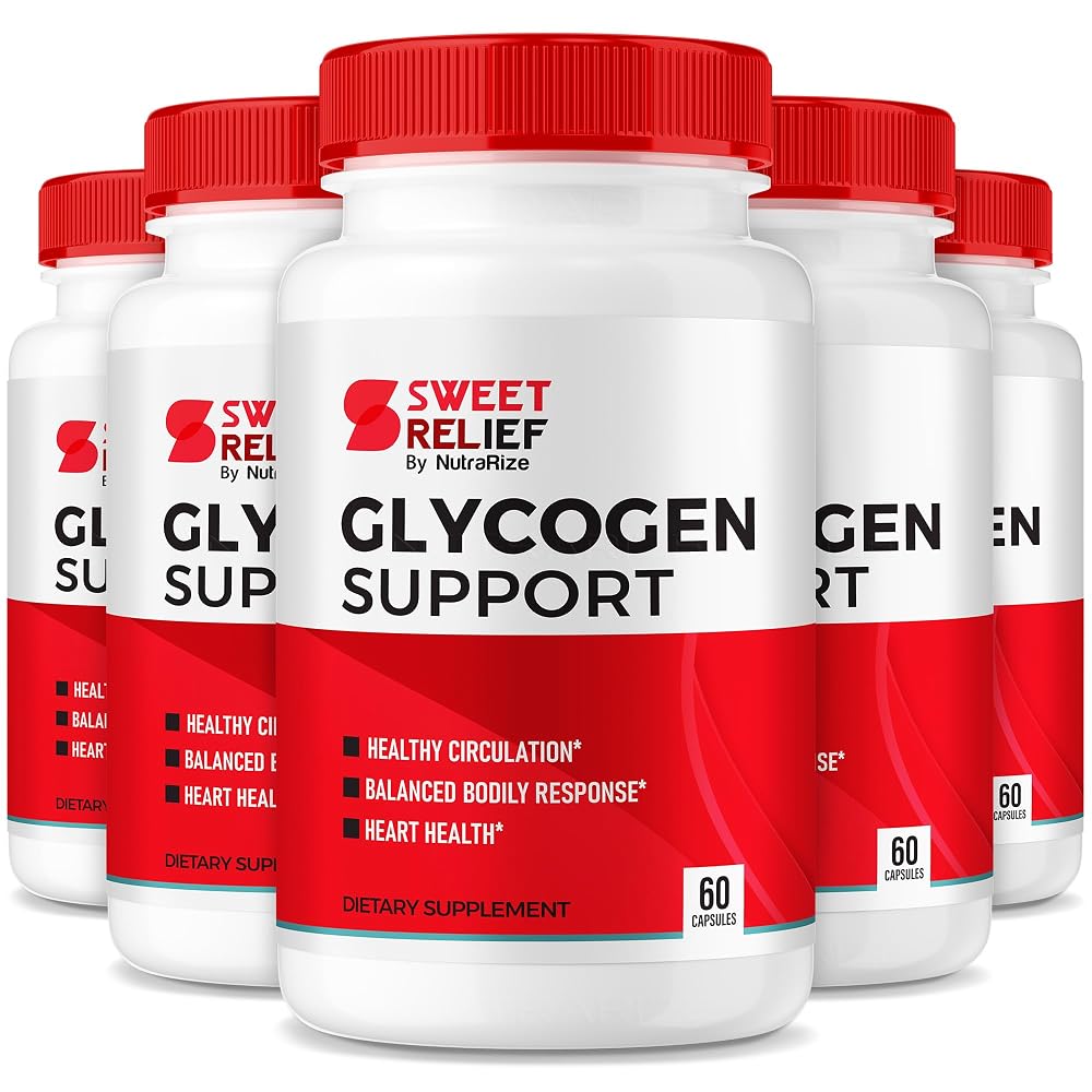 NutraRize Sweet Relief Glycogen Support - 300 Capsules