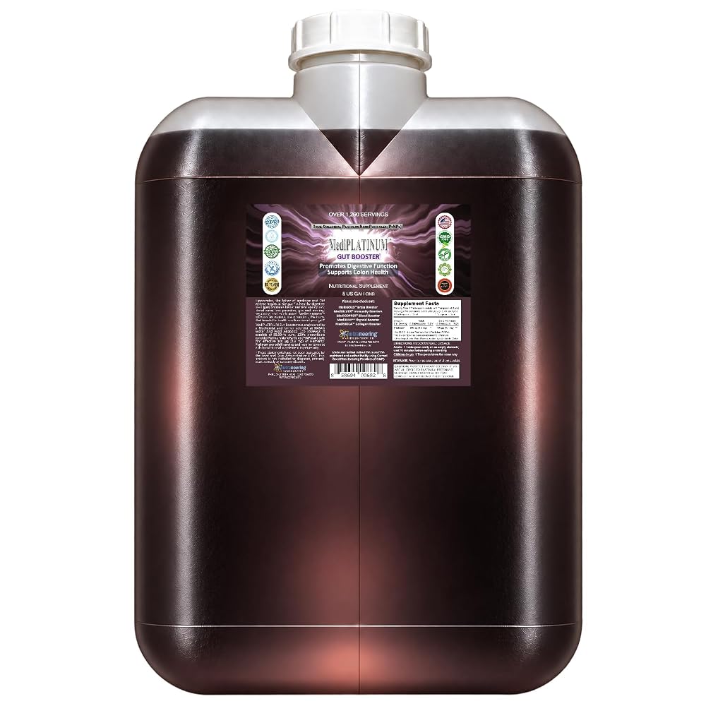 Nutraneering MediPLATINUM Gut Booster Colloidal Platinum - 640 Fl Oz - image 2
