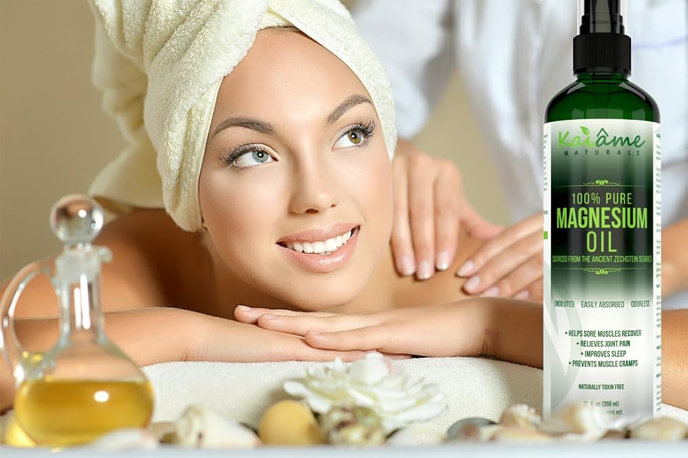 Kaiame Naturals Magnesium Oil Spray, Pure Zechstein - 12 Fl Oz - image 4