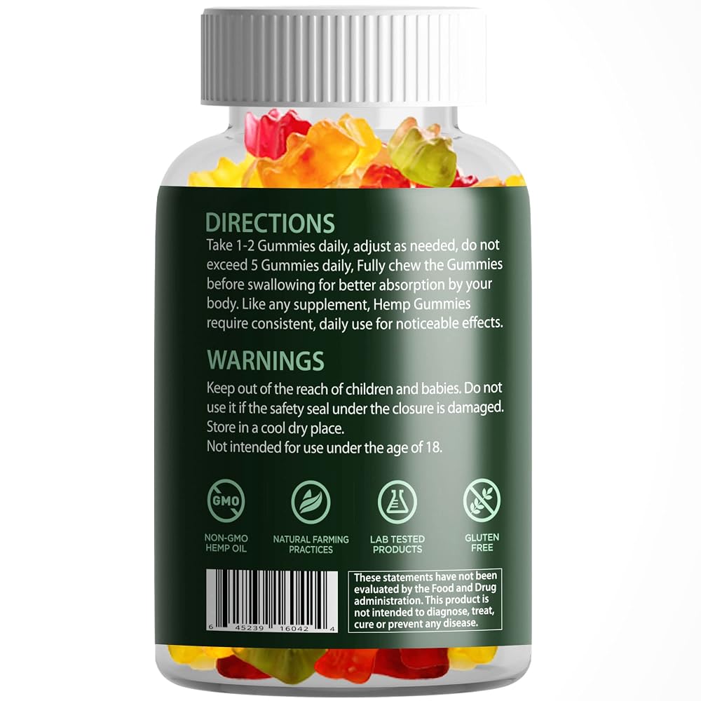 ADDOT WellLife Pure Hemp Gummies with Omega 3-6-9 - 60 Gummies - image 4