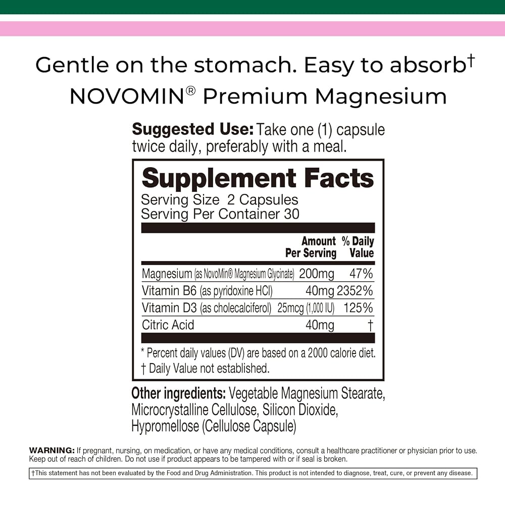 Innervis Nutrition Magnesium Glycinate Sleep Support - 60 Vegetarian Capsules - image 2