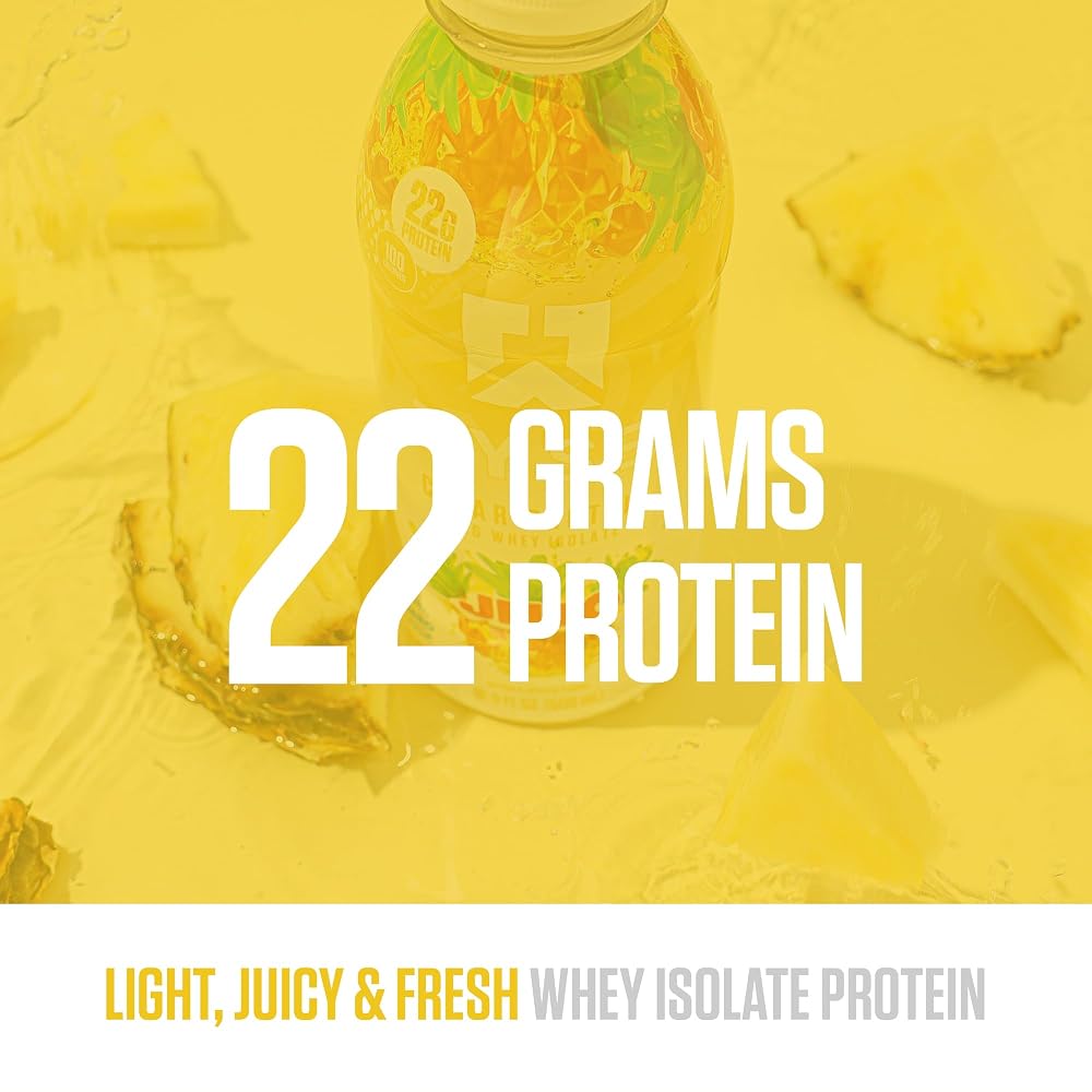 RYSE Clear Whey Isolate Protein Shake - RTD (12-Pack)