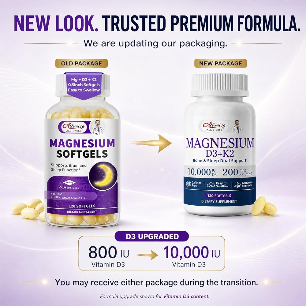 Alliwise Magnesium Glycinate Softgels