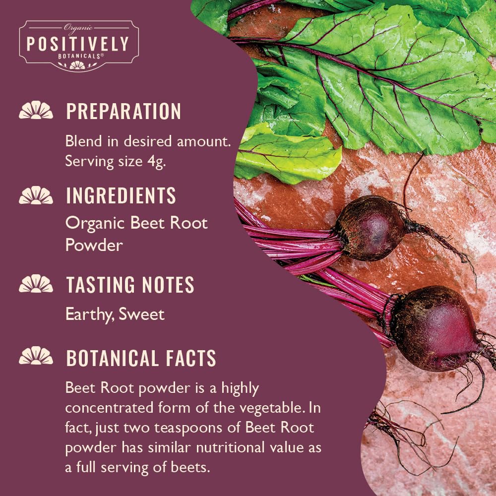 Organic Positively Tea Company Powdered Botanicals Family