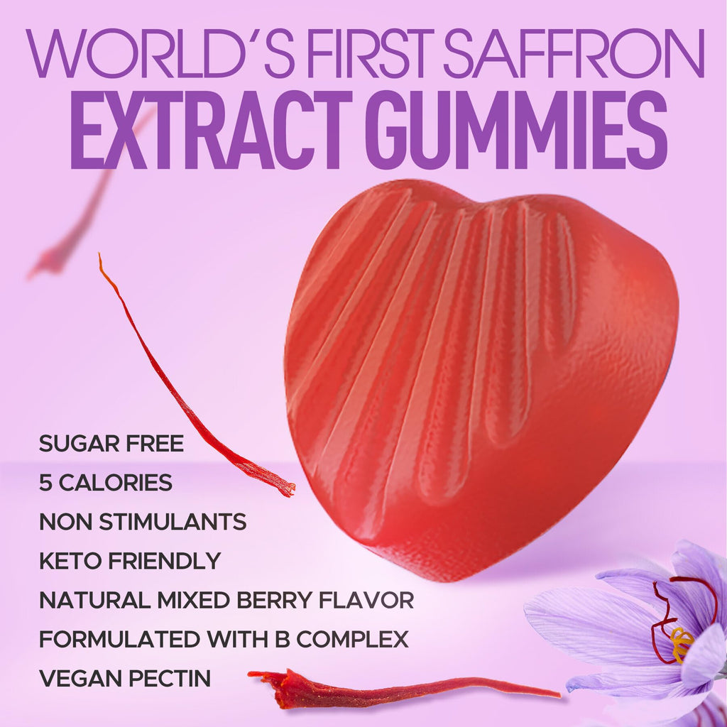 NEVISS Sugar Free Saffron Gummies