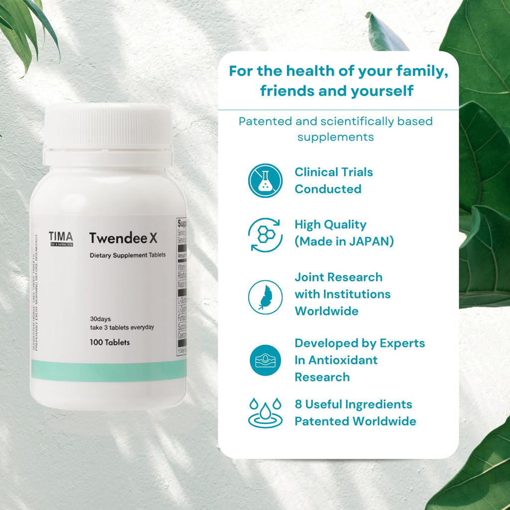 TWENDEE X Antioxidant Supplement - 100 Tablets - image 4