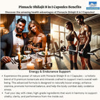 Pinnacle Shilajit 8-in-1 Herbal Supplement Capsules - 60 Count - image 7