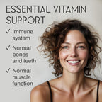 SuperSelf Vitamin D3 K2 Capsules for Bones & Teeth - 60 Capsules - image 2