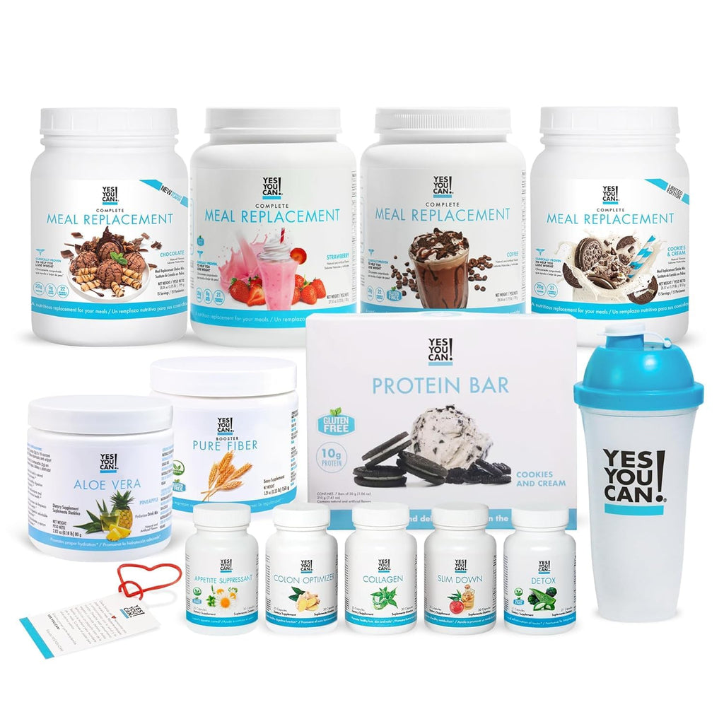 Yes You Can! All-in-One Kit Meal Replacement Shakes - Pack of 14