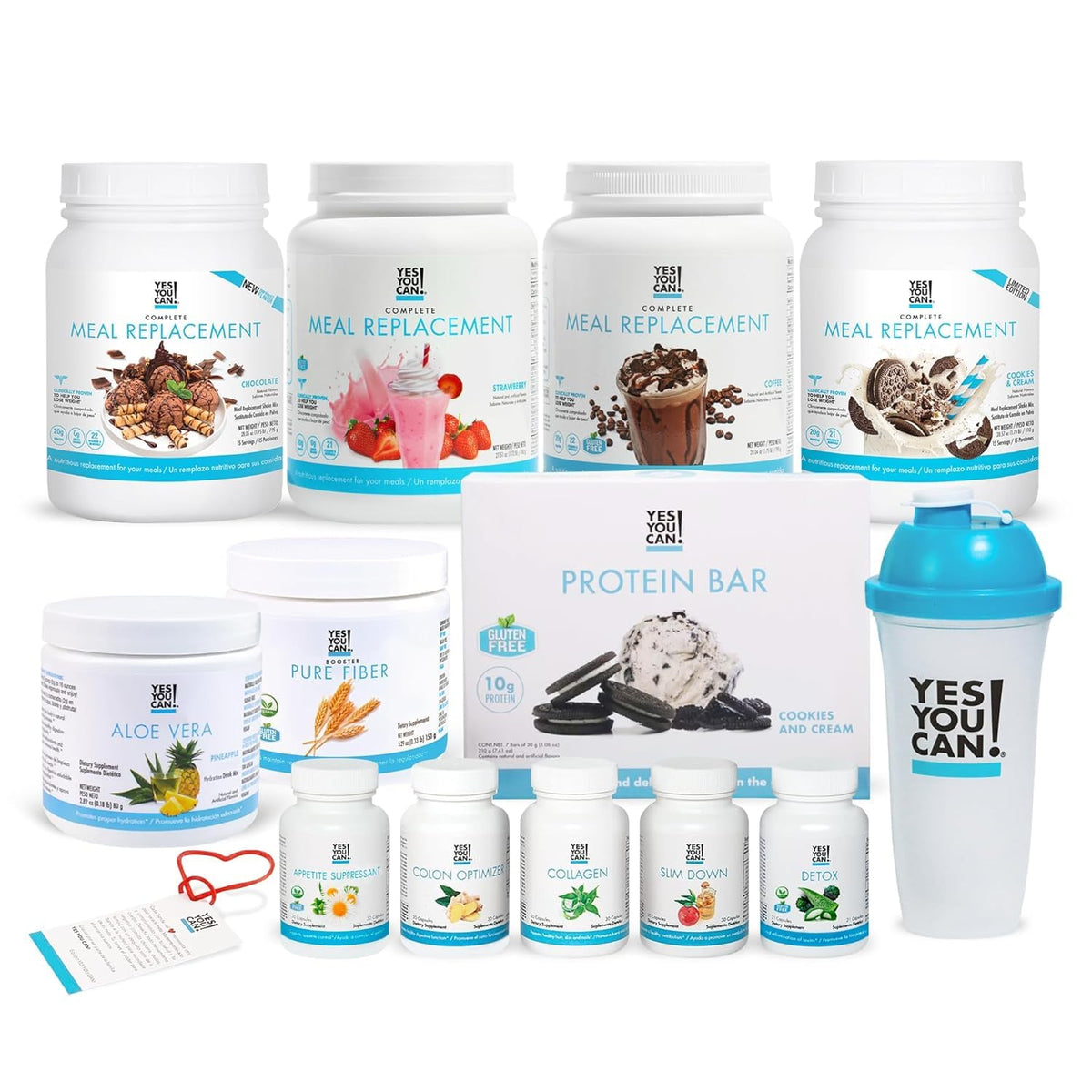 Yes You Can! All-in-One Kit Meal Replacement Shakes - Pack of 14