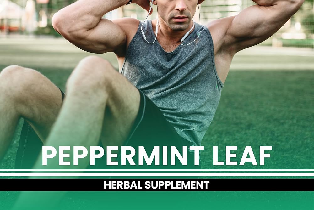 PURE ORIGINAL INGREDIENTS Peppermint Leaf - 365 Capsules - image 5