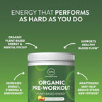 MRM Nutrition Organic Pre-Workout Powder Island Fusion - 20 Servings - image 4