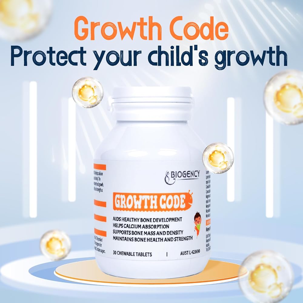 Biogency Growth Code Natural Growth Supplement for Children - 2 Pack - image 3